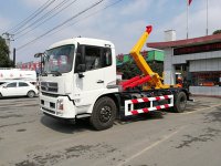 勾臂式垃圾車：東風天錦20噸勾臂，16噸勾臂垃圾車有何不同？